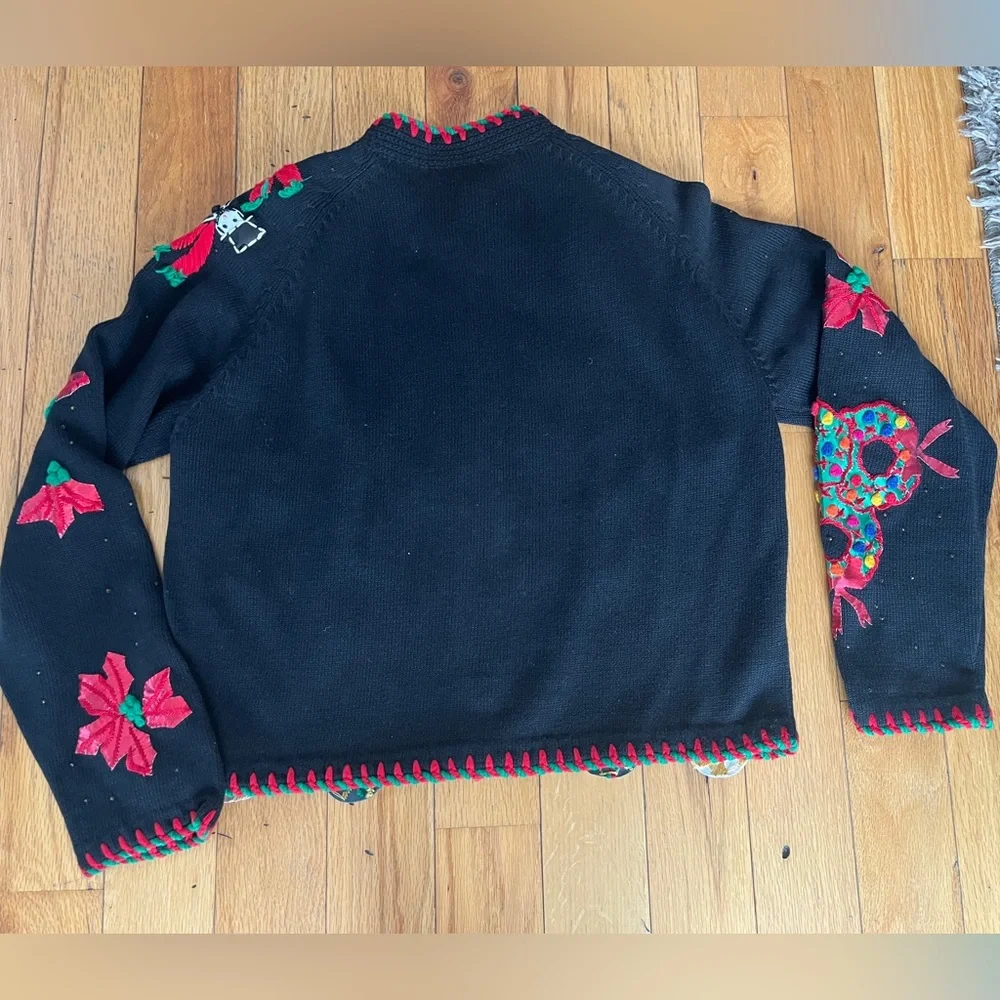 Micheal Simon Sweater Medium Christmas‎ EUC